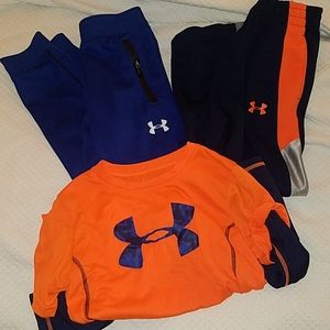 Boys UA shirt and pants